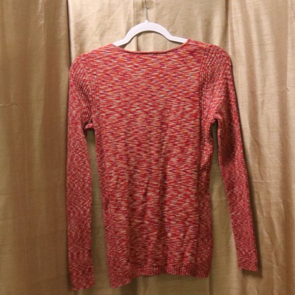 Relativity Spacedye  Striped Ribbed Sweater #307 - Picture 5 of 5